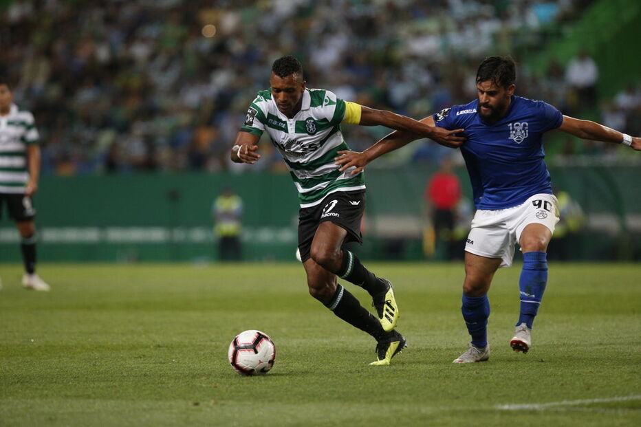 As melhores imagens do jogo entre Sporting e Feirense