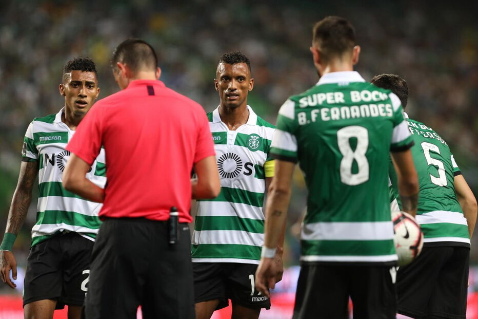 As melhores imagens do jogo entre Sporting e Feirense