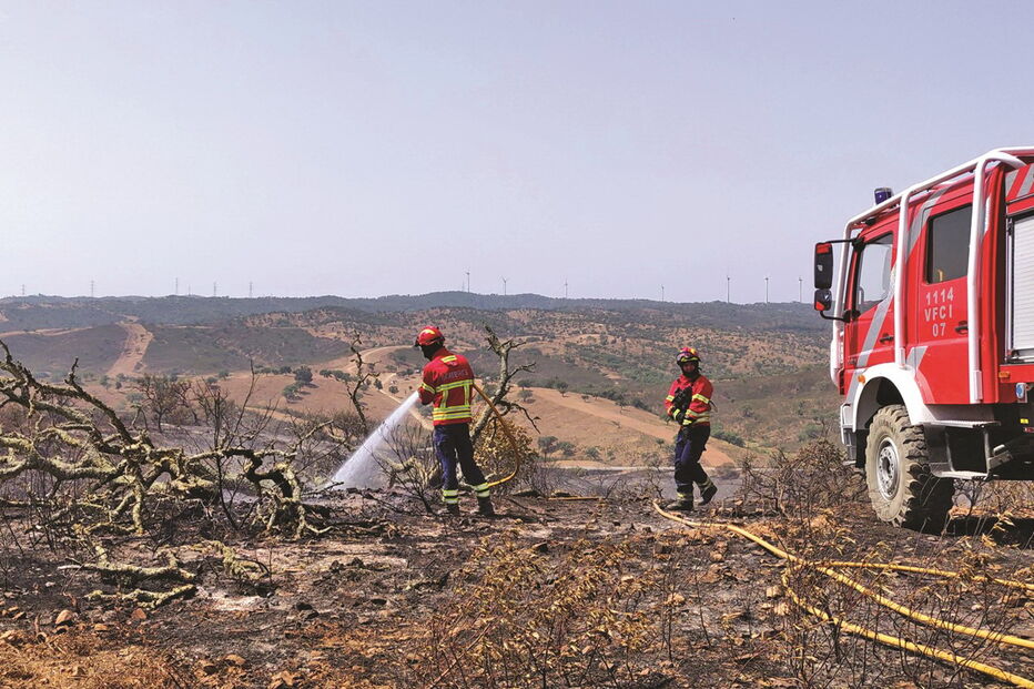 Incêndio em Loulé