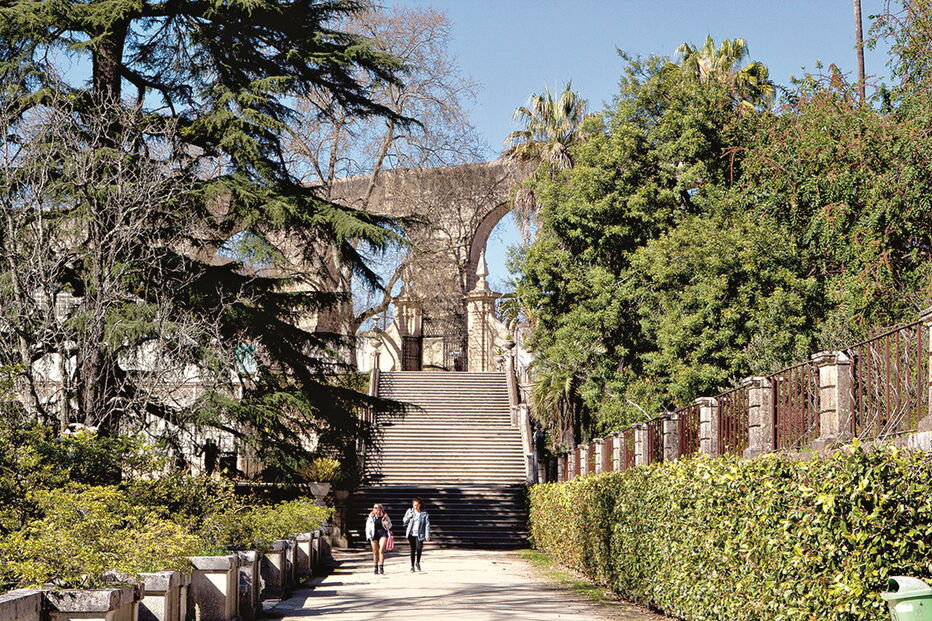 história e música em rota ao ar livre em Coimbra