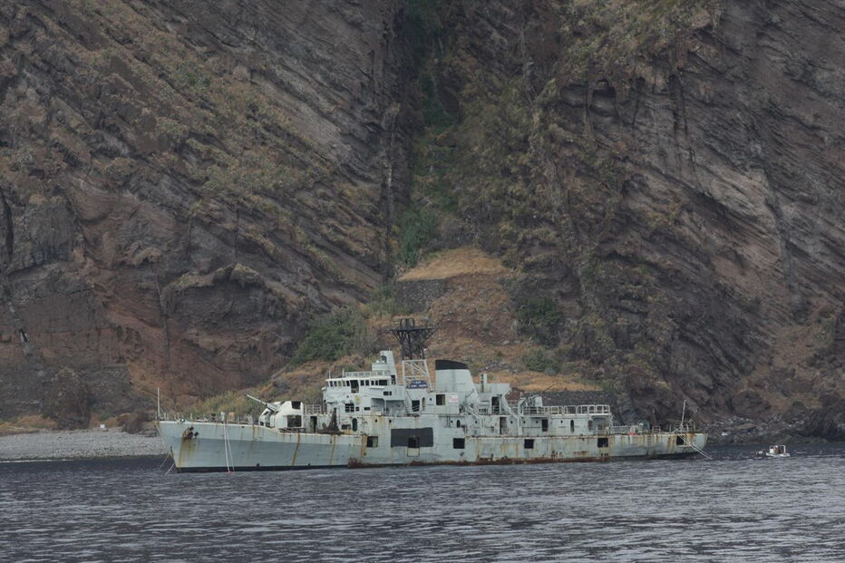 Corveta Afonso Cerqueira afundou nas águas da Madeira