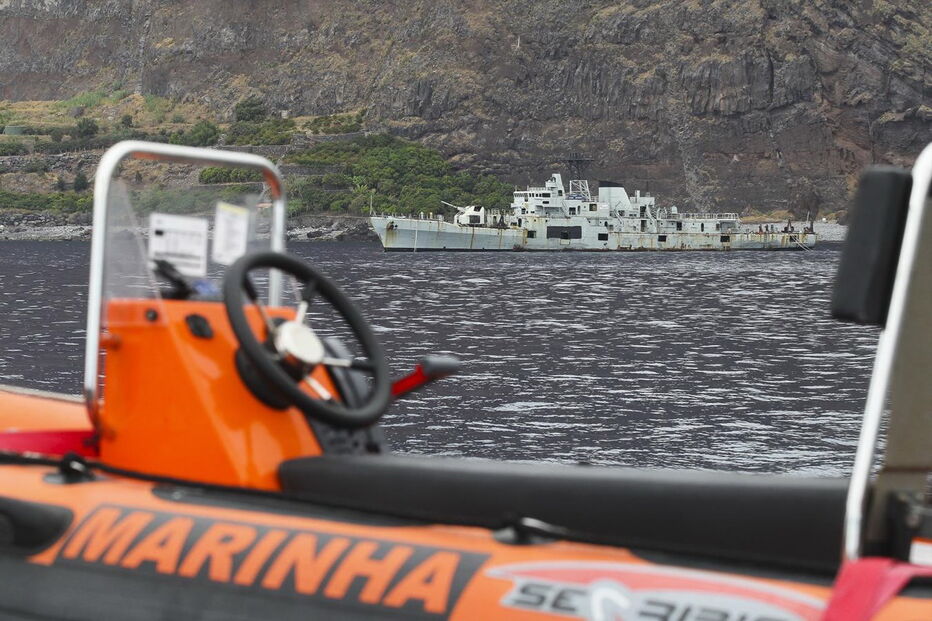 Corveta Afonso Cerqueira afundou nas águas da Madeira