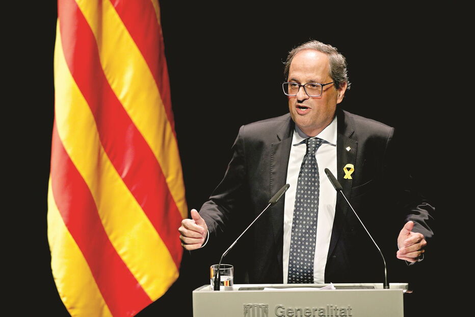 Presidente da Generalitat quer apoiantes da independência nas ruas para pressionar o governo de Madrid a aceitar referendo sobre autodeterminação 