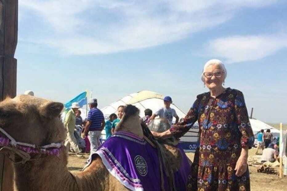 Elena Erkhova, de 91 anos