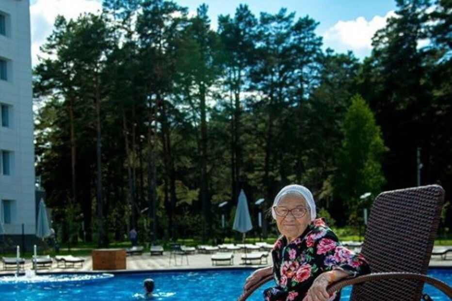 Elena Erkhova, de 91 anos