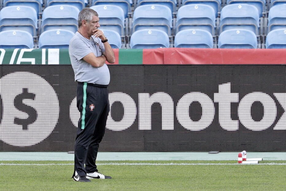 Treino da Seleção Nacional antes do jogo com a Croácia