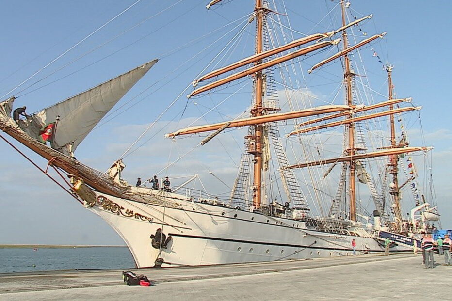 Navio-escola ‘Sagres’, Faro, Sagres