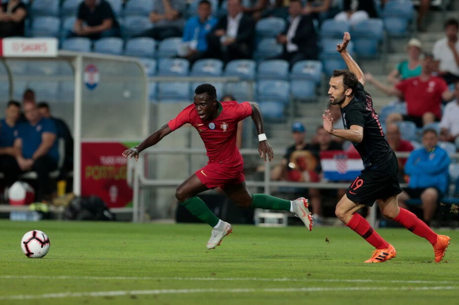 As melhores imagens do amigável entre Portugal e Croácia