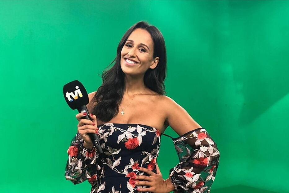 A atriz Rita Pereira