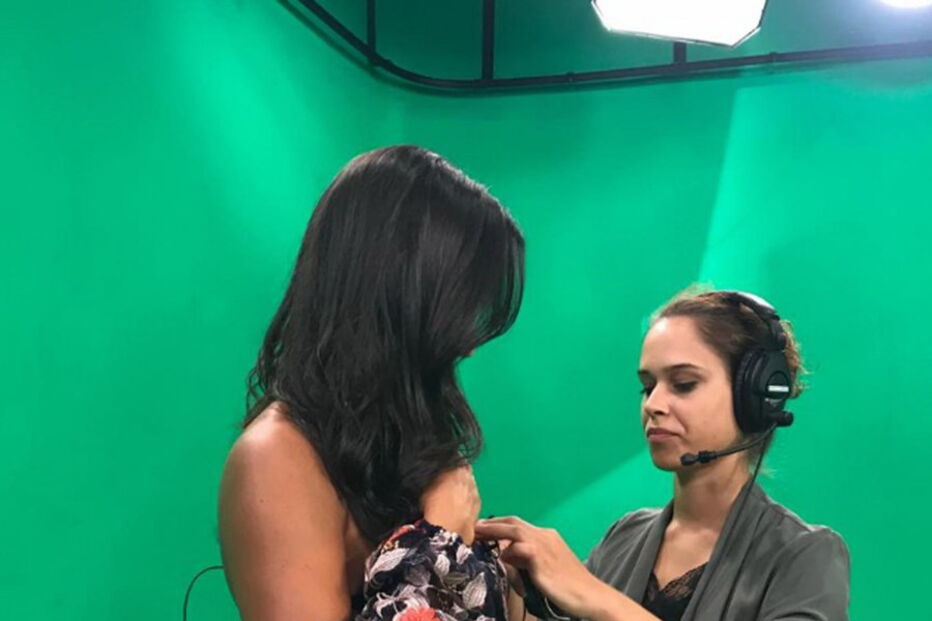 A atriz Rita Pereira