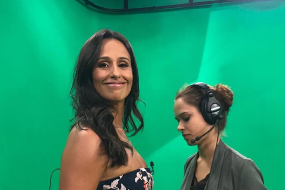 A atriz Rita Pereira