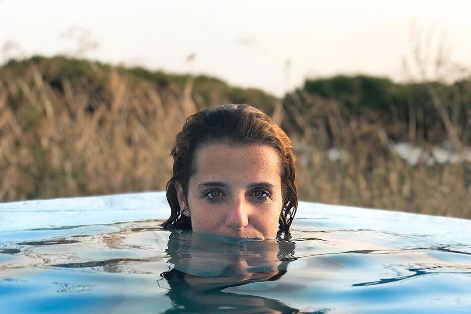 A atriz e cantora Inês Herédia