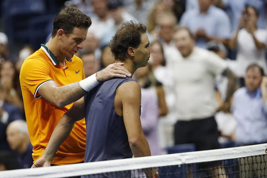 Nadal desiste da meia-final do US Open contra Del Potro por lesão