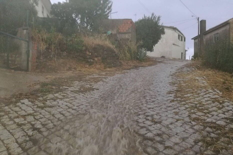 Chuvas torrenciais no concelho de Trás os Montes