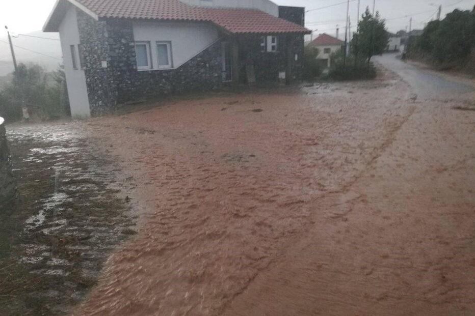 Chuvas torrenciais no concelho de Trás os Montes