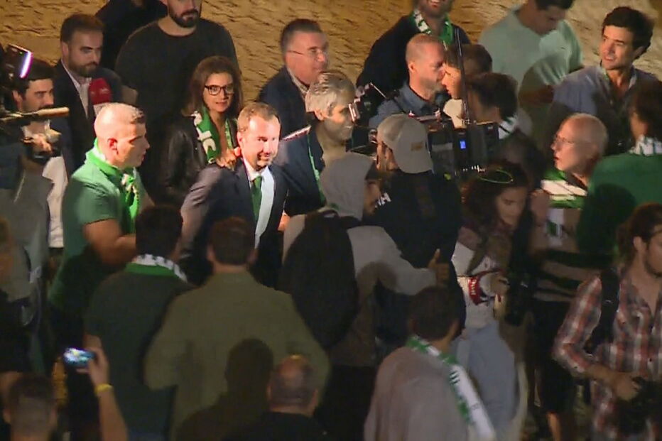 Frederico Varandas chega a Alvalade após vencer eleições