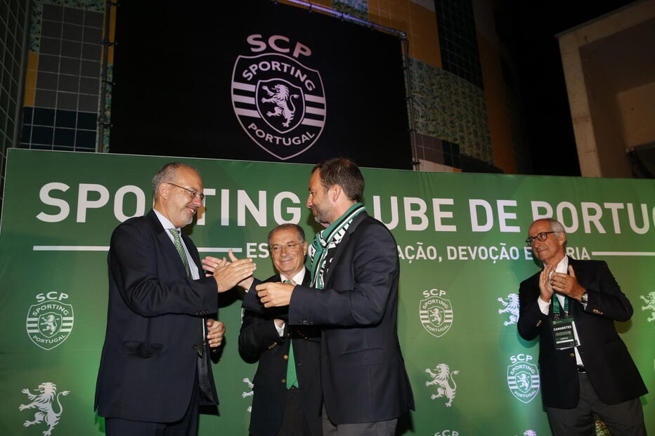 Varandas é presidente do Sporting