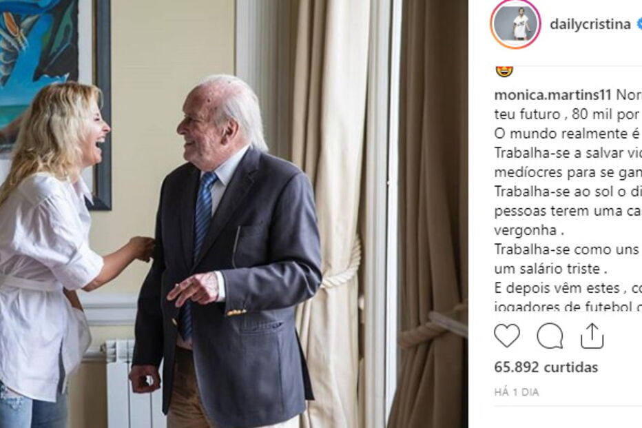 Cristina Ferreira responde a 'hater'