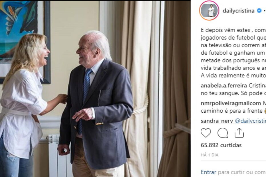 Cristina Ferreira responde a 'hater'