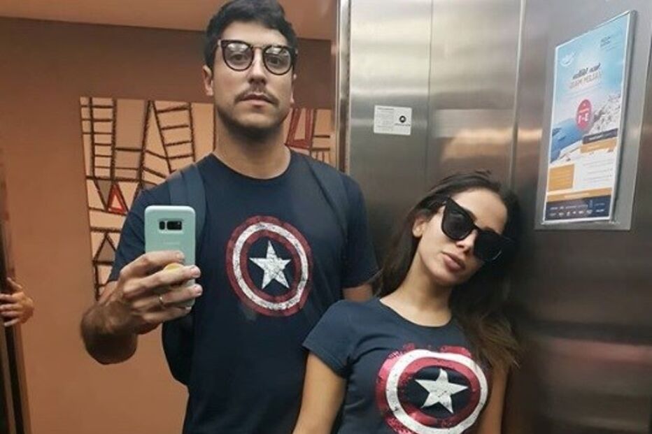 Anitta e Thiago Magalhães