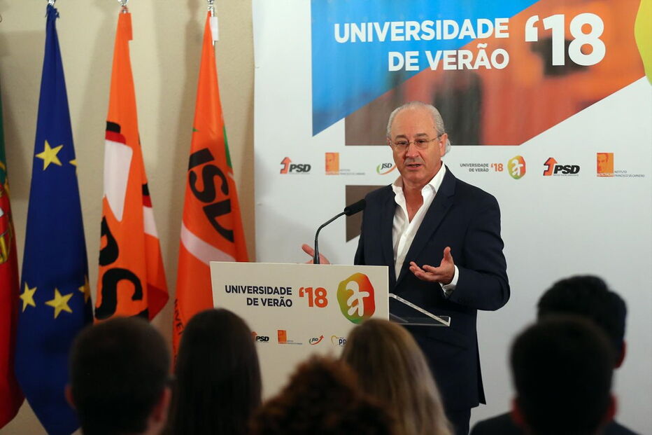 Rui Rio na Universidade de Verão do PSD