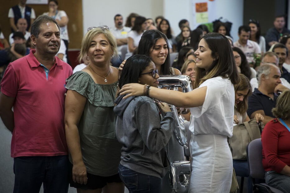 Viveram-se momentos de emoção ontem no Seminário Torre d’Aguilha, em Carcavelos, com a receção aos estudantes 