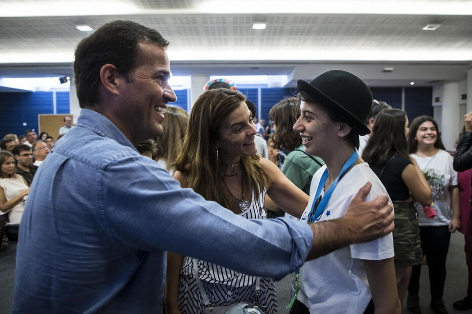 Viveram-se momentos de emoção ontem no Seminário Torre d’Aguilha, em Carcavelos, com a receção aos estudantes 