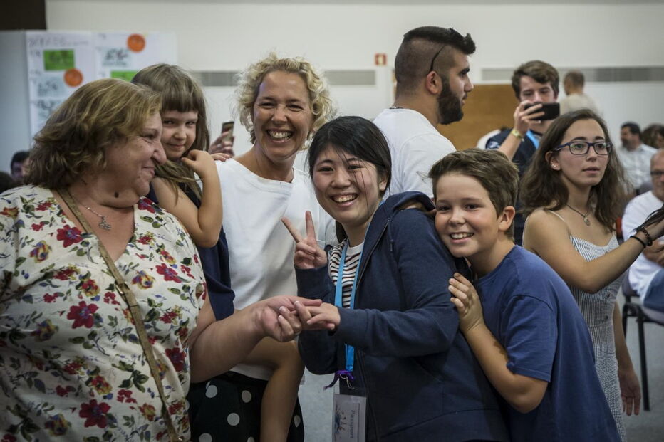Viveram-se momentos de emoção ontem no Seminário Torre d’Aguilha, em Carcavelos, com a receção aos estudantes 