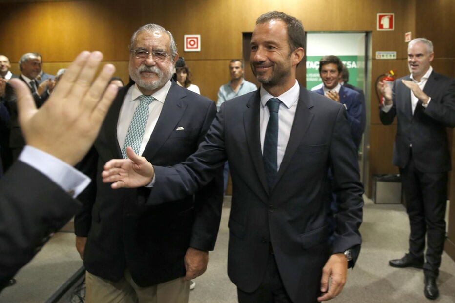 Frederico Varandas tomou ontem posse como 43º presidente do Sporting, no auditório do Estádio José Alvalade 