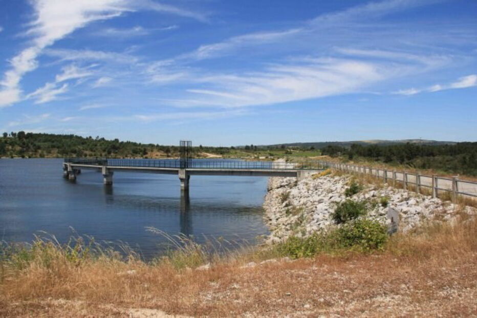 A barragem de Bouça Cova, em Pinhel