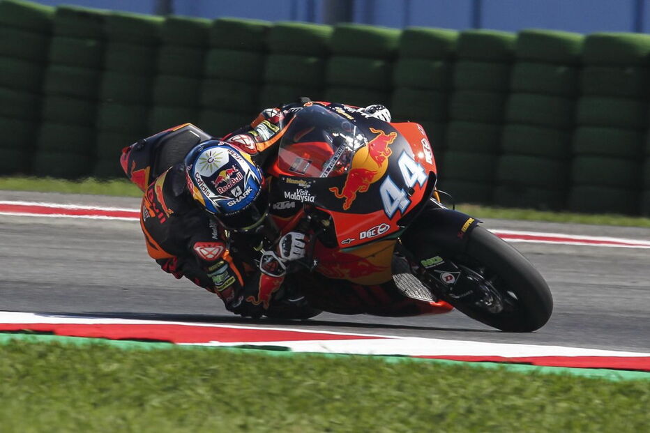 Miguel Oliveira ficou em segundo no GP de San Marino em Moto 2