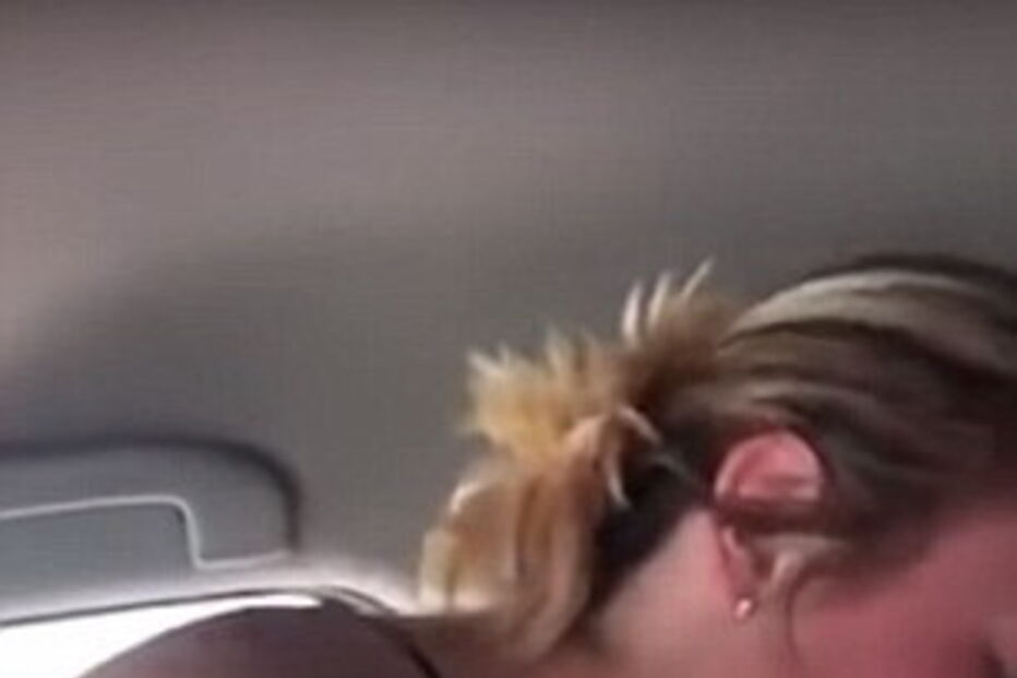 Alexis Swinney no momento do parto