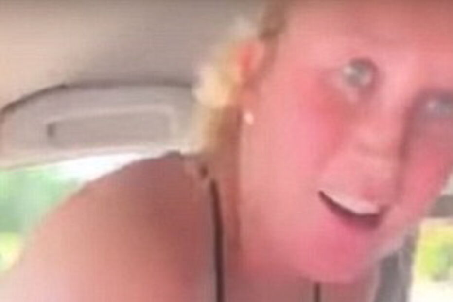 Alexis Swinney no momento do parto