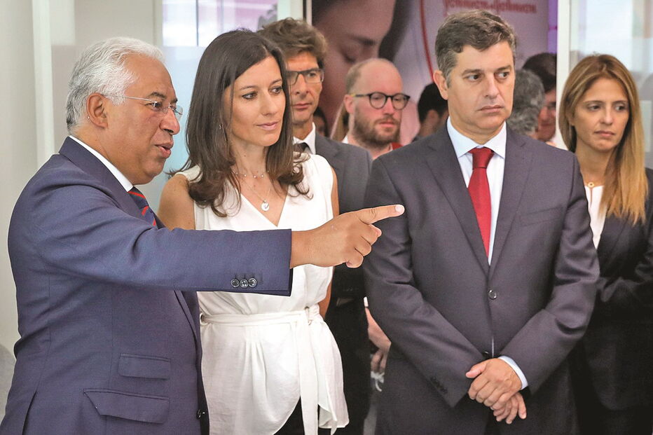 Primeiro-ministro António Costa respondeu ontem, em Oeiras, às críticas feitas por Rui Rio, líder do PSD, sobre Tancos 