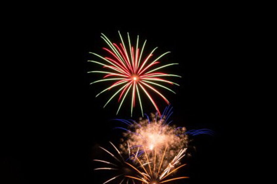 Imagem representativa de fogo-de-artifício 