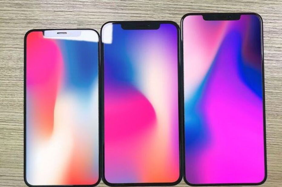 Os três modelos que irão ser lançados hoje