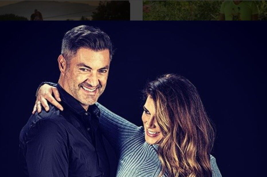 Vítor Baía e a mulher Andreia Santos