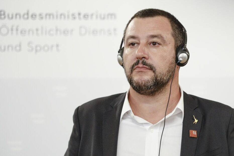 Mateo Salvini, vice primeiro-ministro de Itália