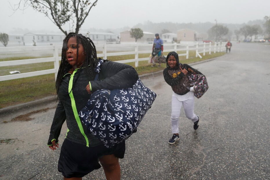 Florence deixa rasto de destruição nos Estados Unidos