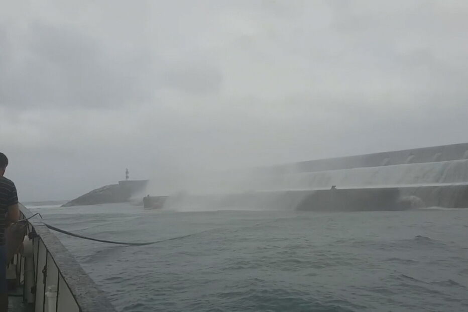 Furacão Helene já se faz sentir nos Açores