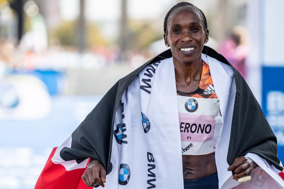 Gladys Cherono vence maratona de Berlim, Carla Salomé Rocha é oitava