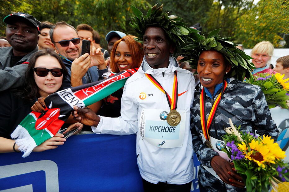 Gladys Cherono vence maratona de Berlim, Carla Salomé Rocha é oitava