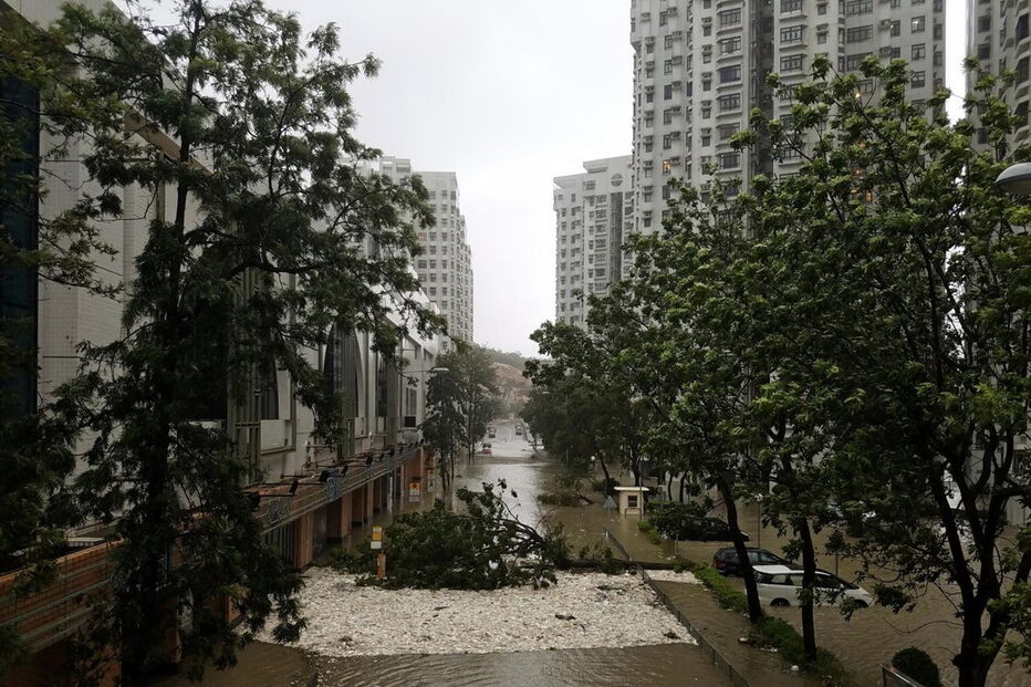 Imagens dramáticas mostram devastação causada pelo tufão Mangkhut