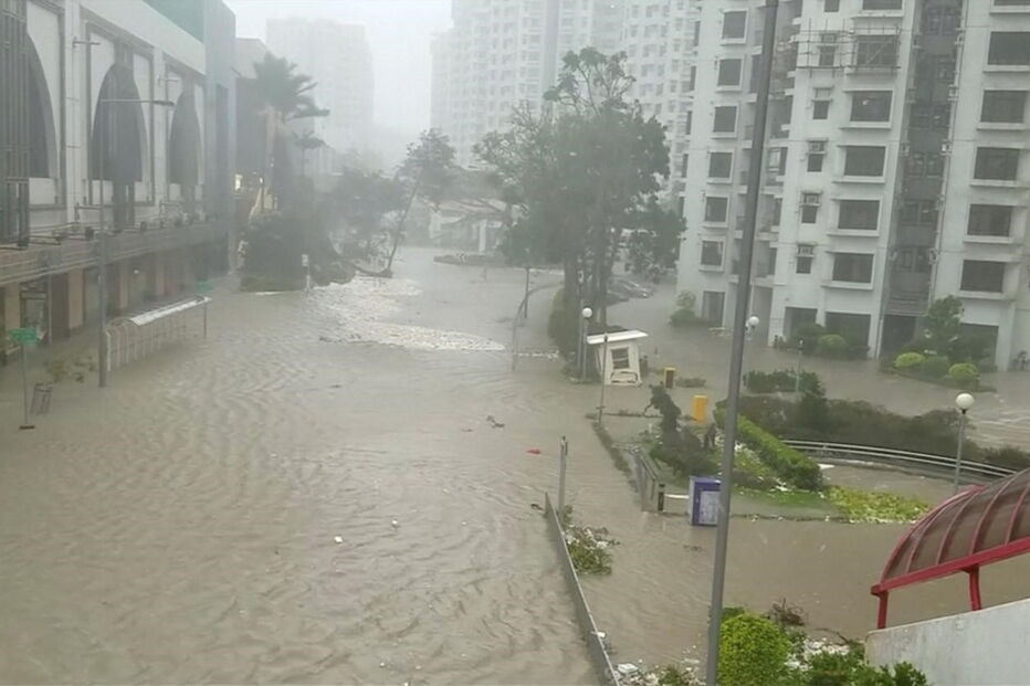 Imagens dramáticas mostram devastação causada pelo tufão Mangkhut