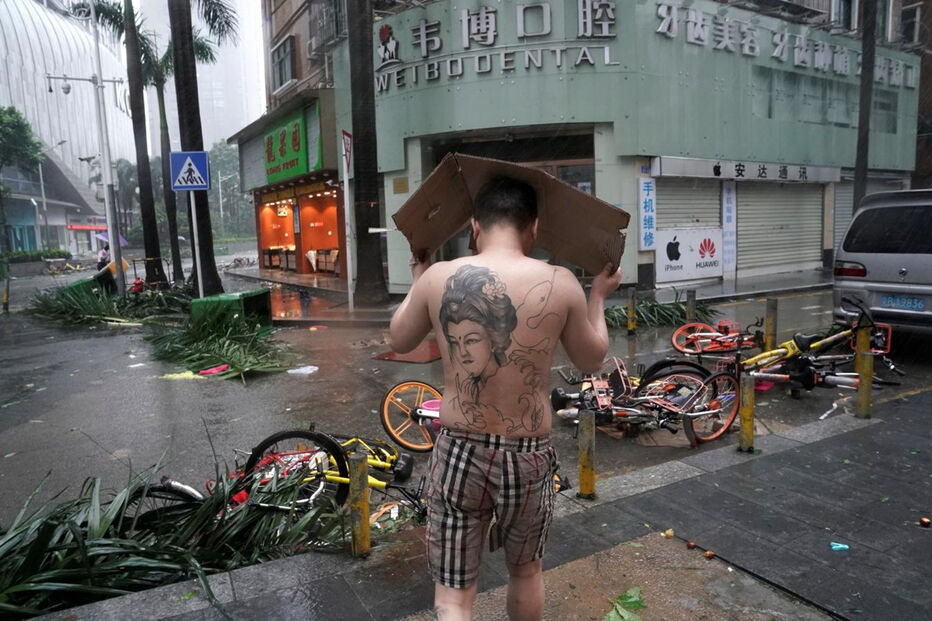 Imagens dramáticas mostram devastação causada pelo tufão Mangkhut