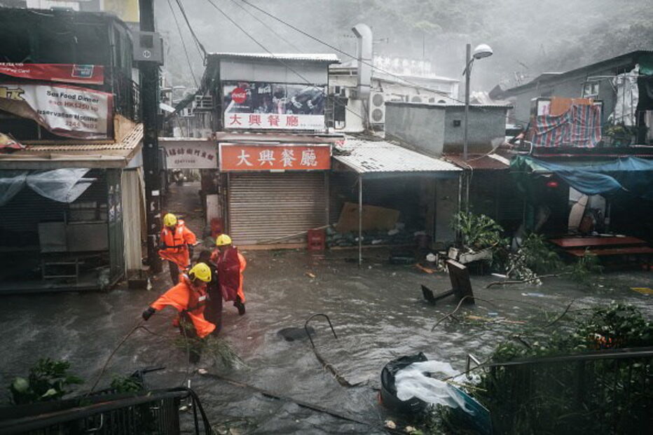 Imagens dramáticas mostram devastação causada pelo tufão Mangkhut
