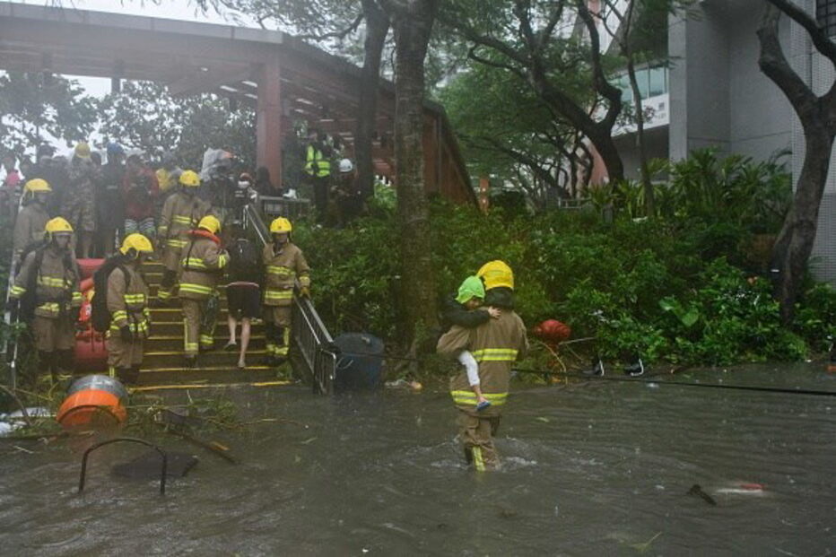 Imagens dramáticas mostram devastação causada pelo tufão Mangkhut