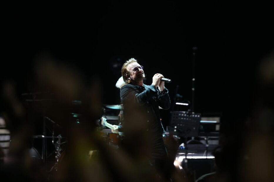 U2 atuam no Altice Arena, em Lisboa