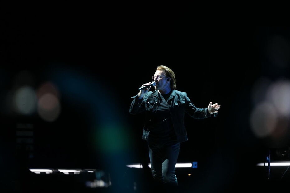 U2 atuam no Altice Arena, em Lisboa