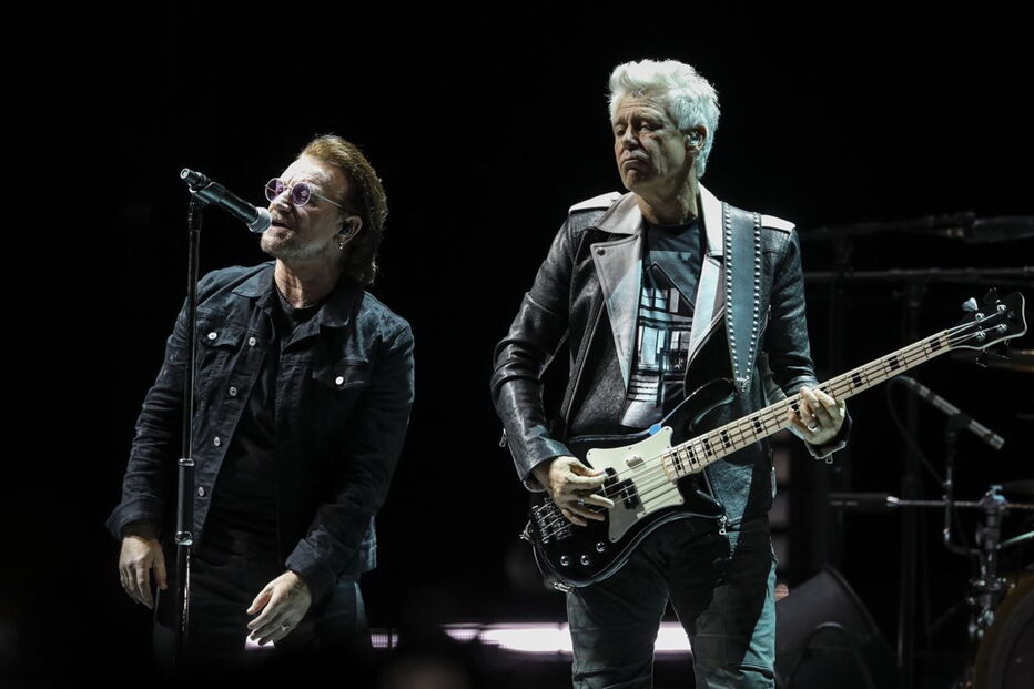 U2 atuam no Altice Arena, em Lisboa	